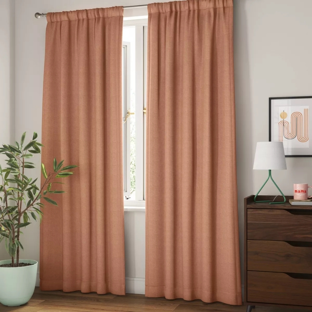 Room Essentials Warm Tan Curtains